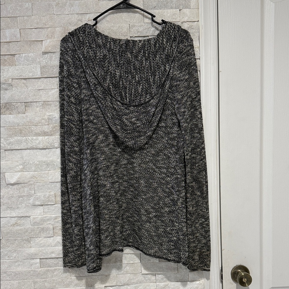 Gray Open-Front Cardigan - Picture 3 of 3